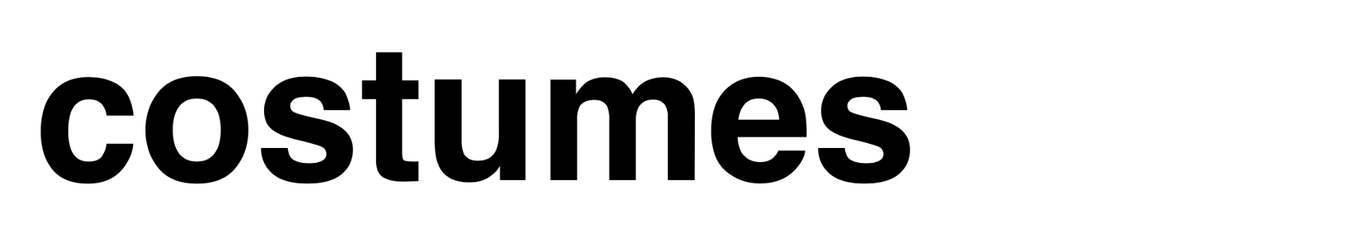 Costumes Costumes