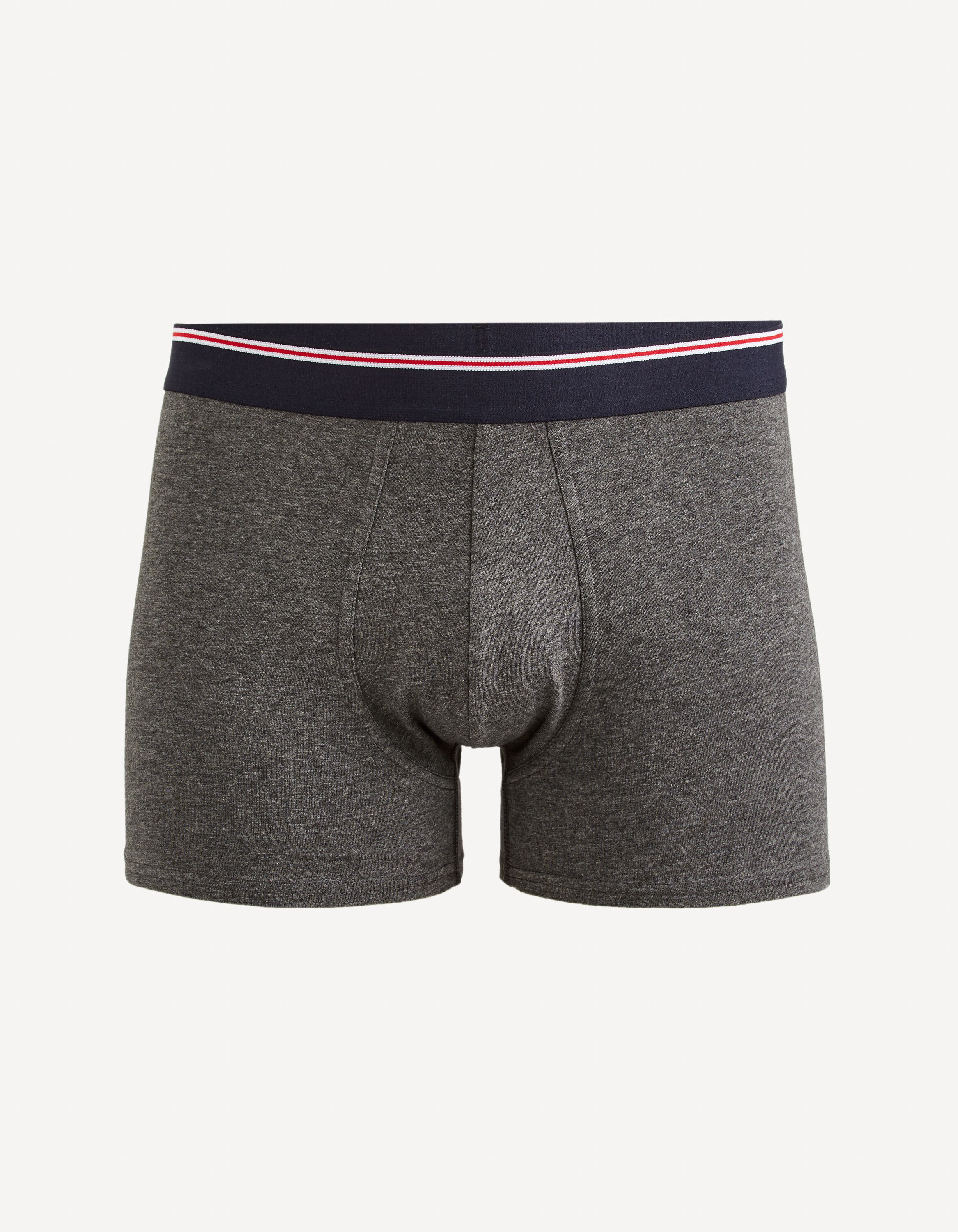 boxer-en-coton-stretch-vert-sapin-celio-tunisie