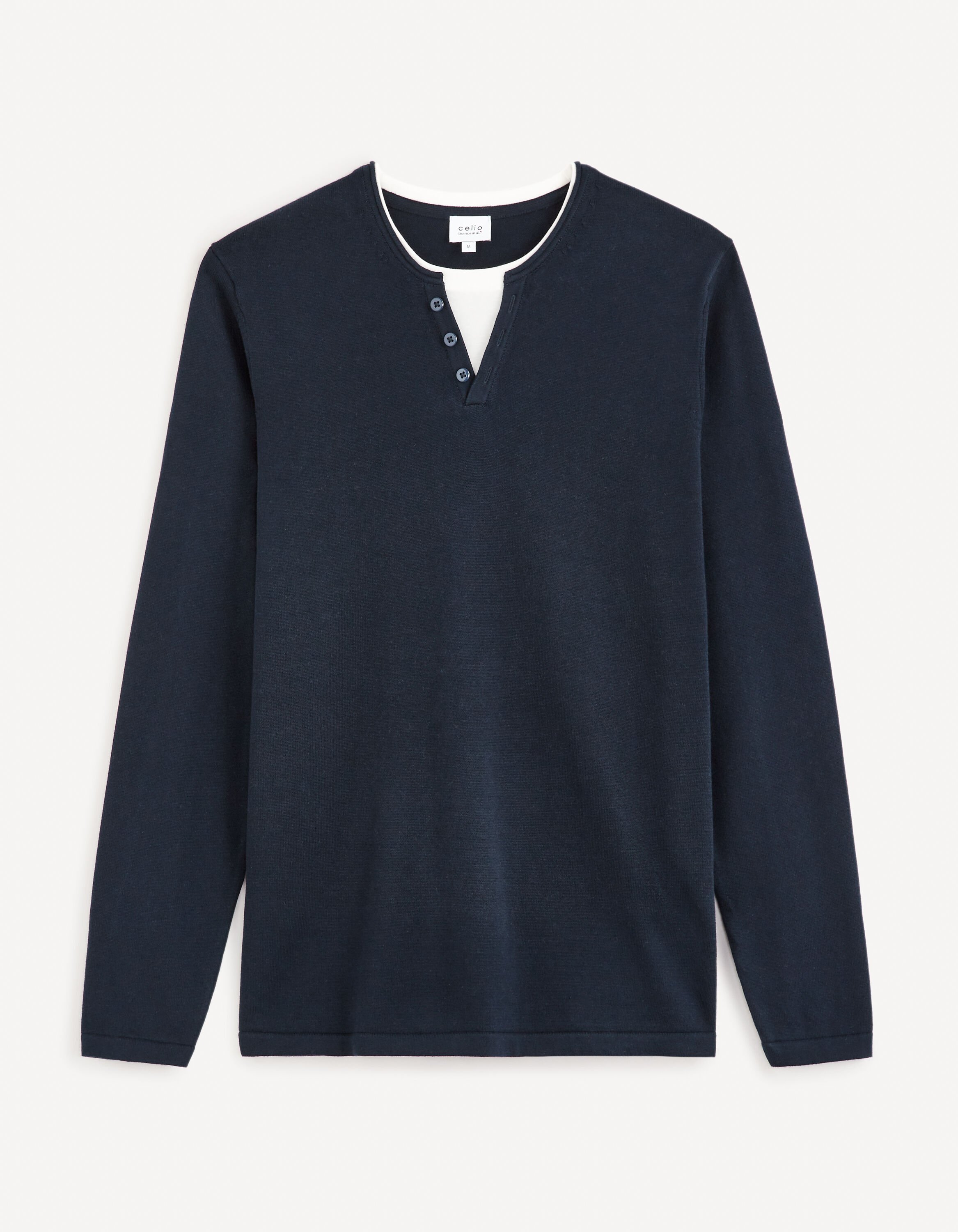 Pull Celio Marine T.S Neuf Avec étiquettes - Homme