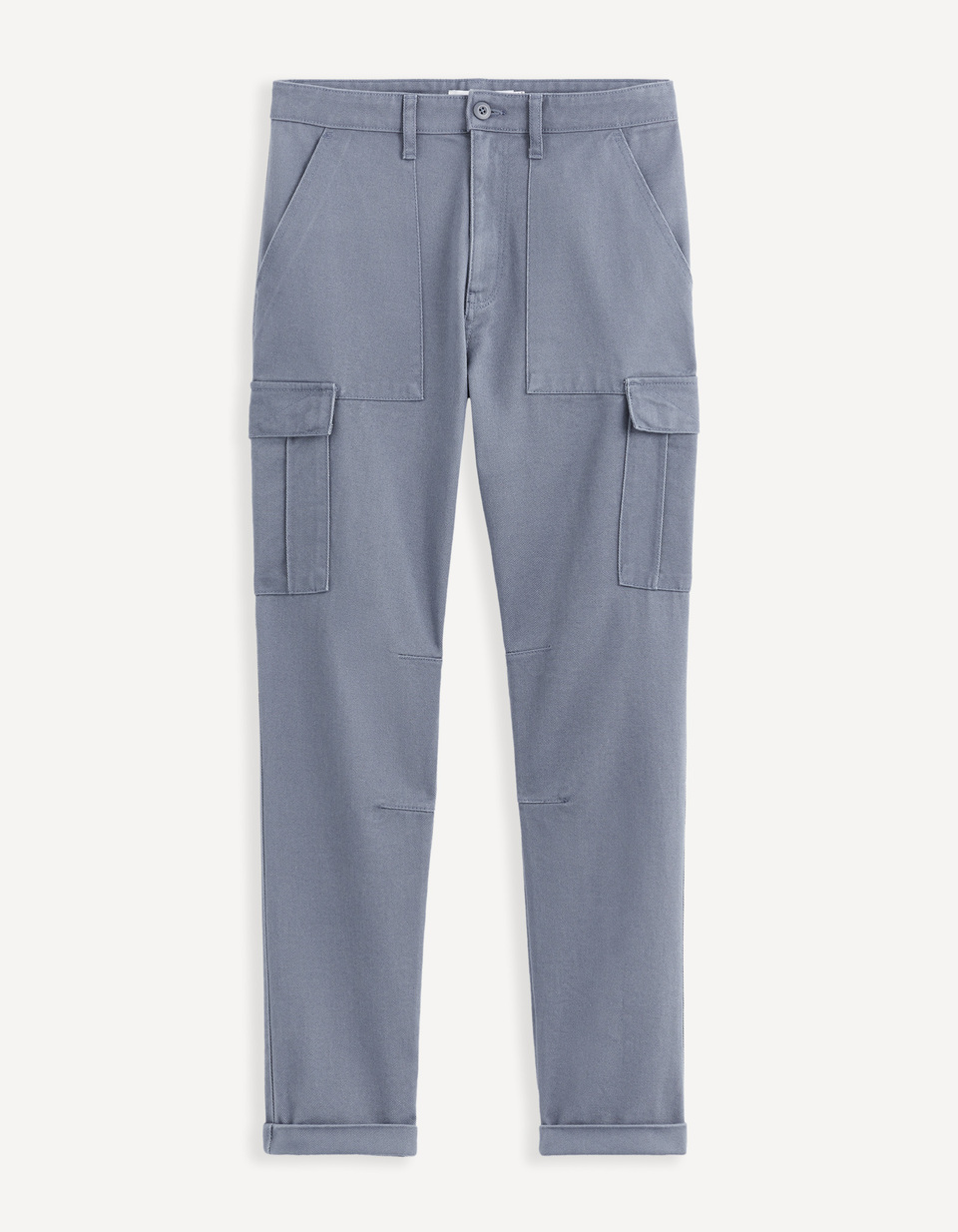 Pantalon Célio Relax Collection Taille 42 Marine - Coton & Elasthanne - Coupe Straight - Neuf Sans Étiquettes