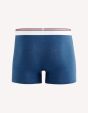 Boxer en coton stretch - bleu