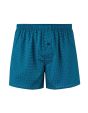 Caleçon en coton à pois - bleu