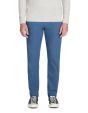 Pantalon chino slim coton stretch - bleu