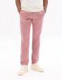 Pantalon chino slim en coton stretch longueur standard - rose moyen