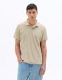 Polo piqué regular 100% coton - beige clair