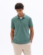 Polo piqué regular 100% coton - vert
