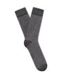 Chaussettes hautes à rayures - gris foncé