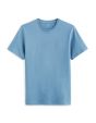 T-shirt straight col rond 100% coton - marine