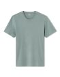 T-shirt regular col rond 100% coton - vert