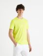 T-shirt col rond 100% coton - vert
