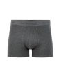 Boxer en coton stretch uni - anthracite