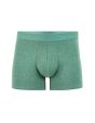 Boxer en coton stretch uni - vert