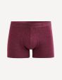 Boxer en coton stretch - bordeaux