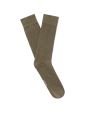 Chaussettes hautes à pois - vert kaki