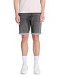 Bermuda straight en jean - gris