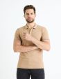 Polo piqué - beige