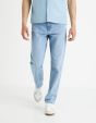 Jean loose C75 100% coton - blanc