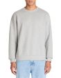Sweat col rond 100% coton - gris