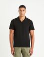 Polo jersey regular - noir
