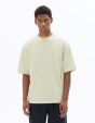 T-shirt oversize col rond - vert clair