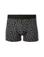 Caleçons boxer à motif végétal - noir