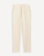 Pantalon gaze de coton - beige