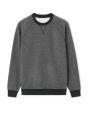 Sweat regular col rond 100% coton - gris