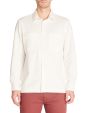 Surchemise overshirt casual coton stretch - blanc