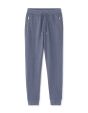 Pantalon de jogging regular maille piqué - gris bleu