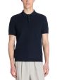 Polo regular 100% coton - marine