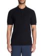 Polo regular 100% coton - noir