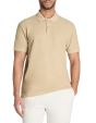 Polo regular 100% coton stretch - beige