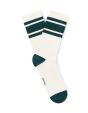Chaussettes tige haute sport coton stretch vert