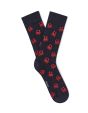 Chaussettes hautes sport 100% coton stretch