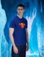 Superman - T-shirt bleu