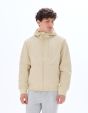 Blouson à capuche - beige