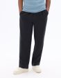 Pantalon loose 100% lin - noir