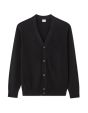 Cardigan 100% coton - noir