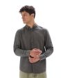 Chemise regular en flanelle  - gris