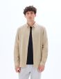 Chemise regular en flanelle  - beige