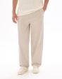 Pantalon chino baggy coton stretch - beige