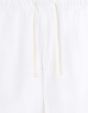 Bermuda 100% gaze de coton - blanc