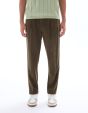 Pantalon chino straight TENCEL™ Lyocell - kaki
