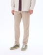 Pantalon chino straight TENCEL™ Lyocell - beige clair