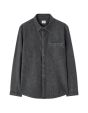 Chemise regular en jean 100% coton - gris