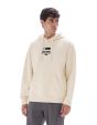 One Piece - Sweat à capuche oversize beige