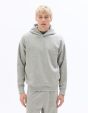 Sweat loose à capuche uni - gris