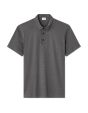 Polo regular en jersey - anthracite