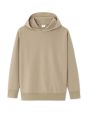 Sweat oversize à capuche - beige