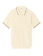 Polo regular 100% jersey de coton - beige